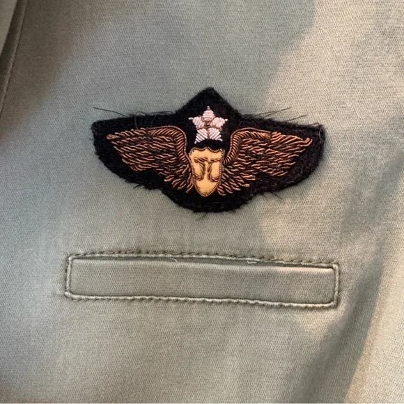 CAbi Green Sargent Military Jacket Style 326 Medium - Picture 5 of 16